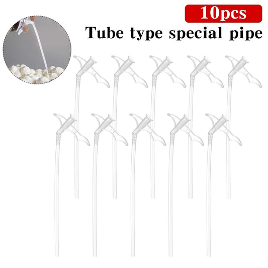 10Pcs Spray Foam Nozzle Attractive Expanding Foam Nozzles Spray Foam Replacement Tube for DIY Spraying as V1258-DP02-A-567