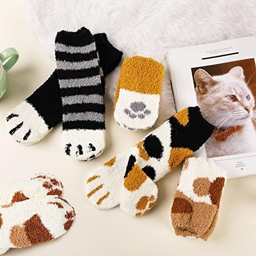 Fuzzy Socks for Women, Fuzzy Socks Warm Sleeping Sock for Women, Women's Winter Super Soft Cozy Slipper Sock V1258-DP02-A-95