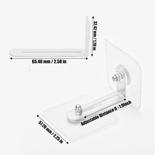 No Drill Furniture Anchors 6 Packs Anti Tip Furniture Straps Kit Adhesive Furniture Wall Anchors for Baby V1258-DP02-B-1313