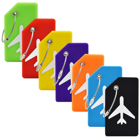 TSA Approved Travel Bottles Luggage Tag, Perfect Size to fit in Your Carry- Luggage for Travel or Vacatis. V1258-DP02-B-1363
