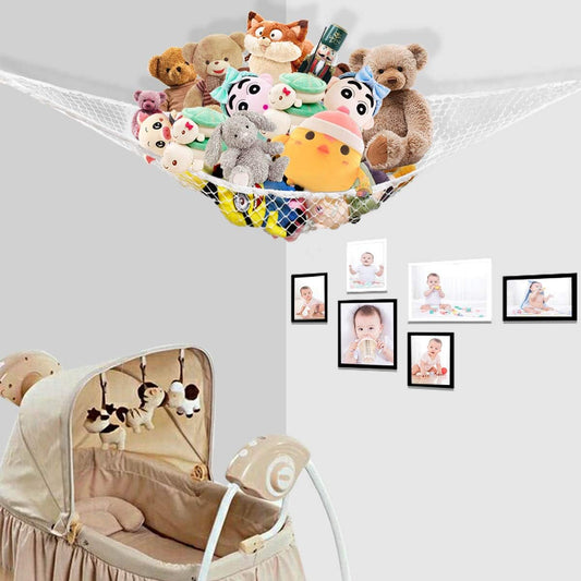 Hammock Mesh Toy Net Stuffed Animal Toys for Kids Jumbo Large Storage Pet Corner Animals Wall Hanging V1258-DP02-B-1448