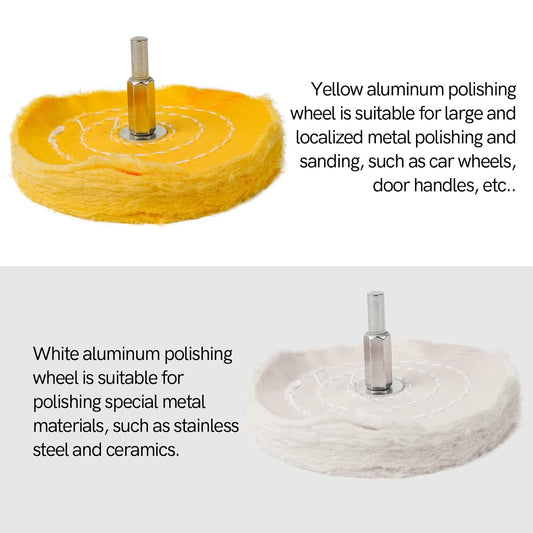 Aluminum Wheel Polishing Kit for Drill Buffing Wheel for Car Motorcycle Wheel Rim Manifold Polishing for V1258-DP02-B-1939
