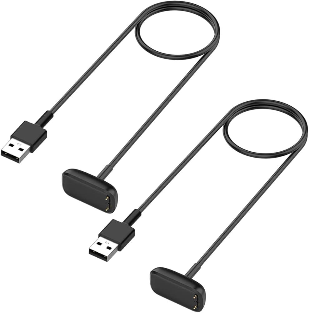 Charger for Fitbit Charge 5 / Charge 6 / Luxe, Replacement Charging Cable Cord Accessories for Fitbit Bands V1258-DP02-B-2267