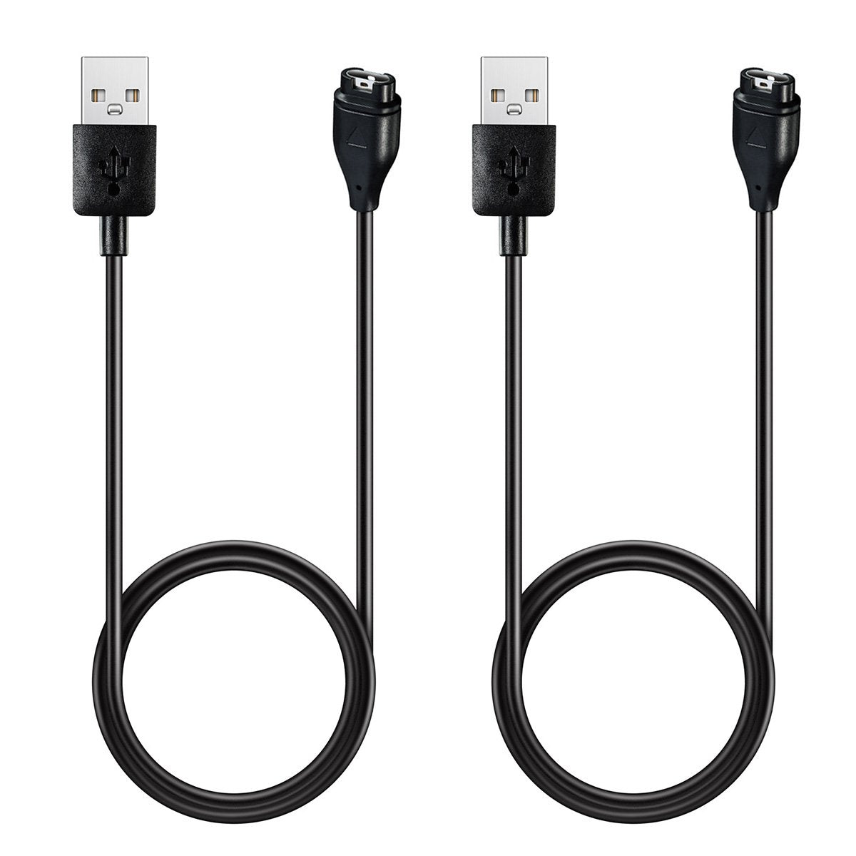 Charger for Garmin Vivosmart 5, Replacement Charging Cable Cord for Garmin Vivosmart 5 Smart Watch [2Pack, V1258-DP02-B-2283