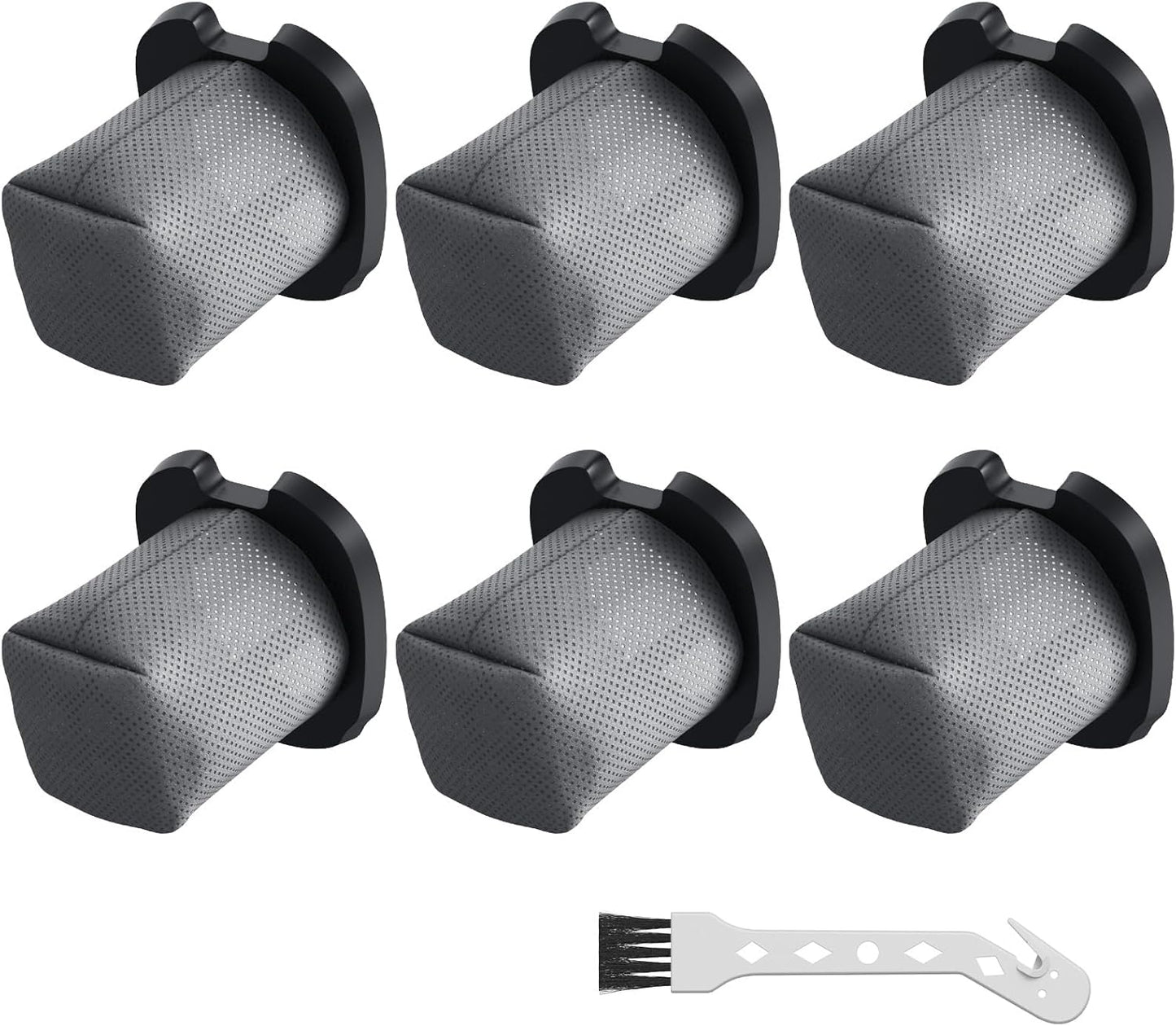 6 Pack CH701 Vacuum Filter Replacement Compatible with Shark Cyclone PET Handheld Vacuum CH700, CH701, CH701C V1258-DP02-B-2416