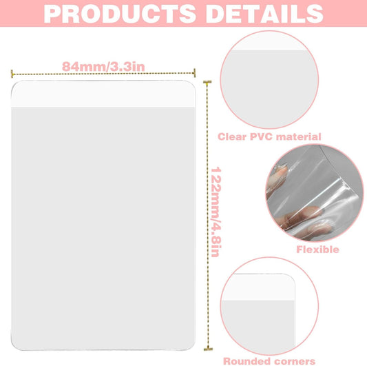20Pcs Pocket Boutonniere Plastic Sleeve, Pocket Boutonniere Holder, Clear Sleeves Holder No Lapel Pin V1258-DP02-B-2844