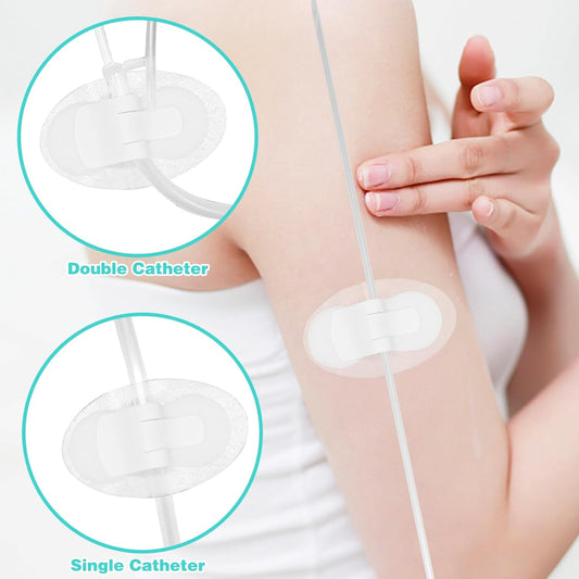 10Pcs Foley Catheter Stabilization Device, Urinary Catheter Leg Bag Holder, Adhesive Catheter Urinary Leg Bag V1258-DP02-B-2861