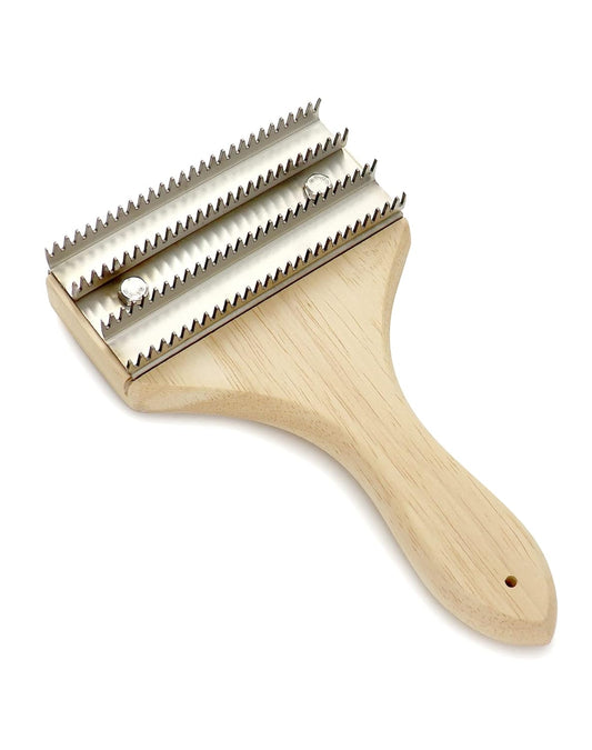 Buffing Wheel Rake - 7-7/8" L x 4 3/4" W Effortlessly Remove Residual Compounds and Metal from Buffing Wheels V1258-DP02-B-2981