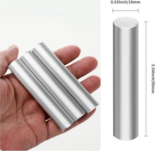 99.99% Magnesium Metal Rod, High Purity Mg Bar for Fire Starter, Survival Emergency, Sparks Accessory for V1258-DP02-B-3479