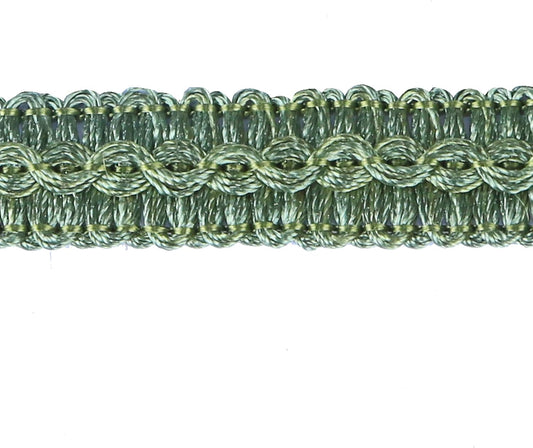 Gimp Braid Trim Cord 1.6 cm/0.63 inch Wide, 10 Yard Handmade Polyester Basic Trim, Fabric Trim for V1258-DP02-B-3710