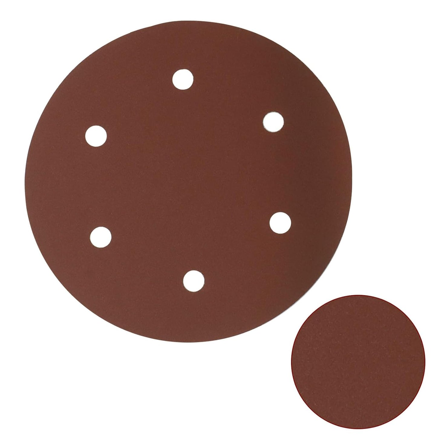 15 Pack 9 Inch 6 Hole Sanding Discs, 180 Grit Hook and Loop Sandpaper, Drywall Sanding Pads for Drywall V1258-DP02-B-3854