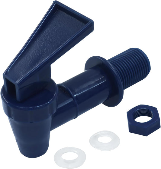 4 Pcs Replacement Cooler Faucet, BPA Free Water Dispenser Tap Reusable Spigot Spout, Beverage Lever Pour V1258-DP02-B-3856