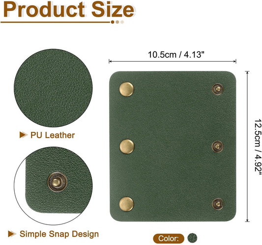 4Pcs Handbag Handle Cover, PU Leather Luggage Handle Wraps, Luggage Grip Protector for Purse Tote Bag V1258-DP02-B-4096