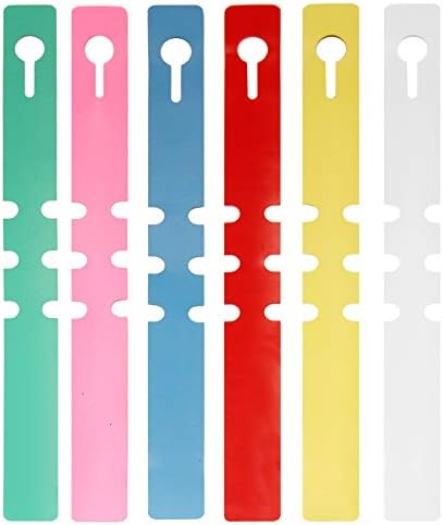 120 Pcs 6 Colors Plastic Plant Labels Plant Hanging Tree Tags Nursery Garden Lables Tags Large Writing V1258-DP02-B-694