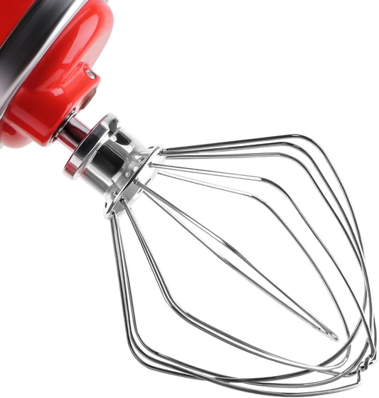 Stainless Steel K45WW Wire Whip, Attachments Fits for KitchenAid 4.5 5 Quart Tilt-Head Stand Mixer, Egg V1258-DP02-B-80