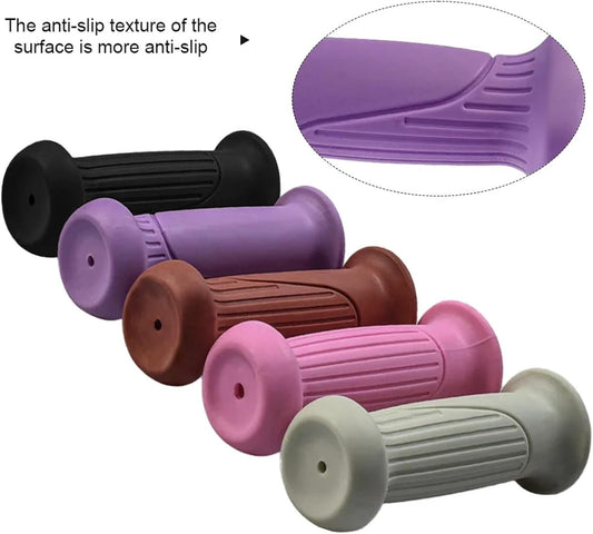 Comfortable Purple Bike Handlebar Grips Pair Non-Slip Cycling Handle Bar Covers V1258-DP02-BOL-116