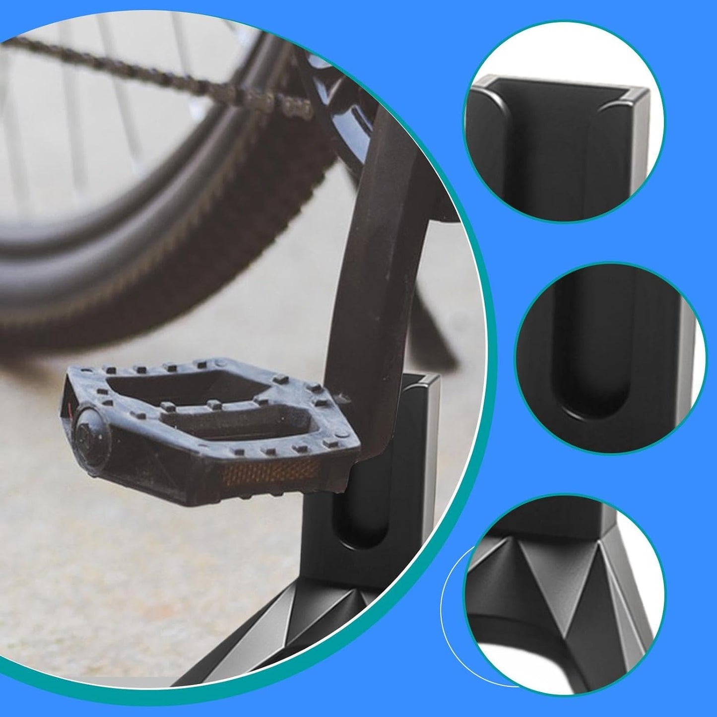 Bike Stand - Black - 1 Piece V1258-DP02-BOL-135