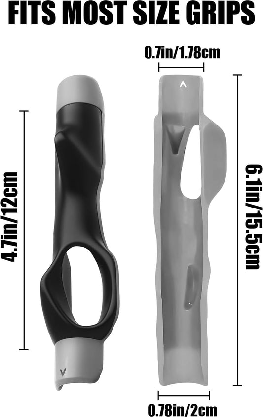 Golf Grip Trainer for Right-Handed Players Perfect Grip & Swing Training Aid Easy to Attach to Any Golf Club V1258-DP02-BOL-209