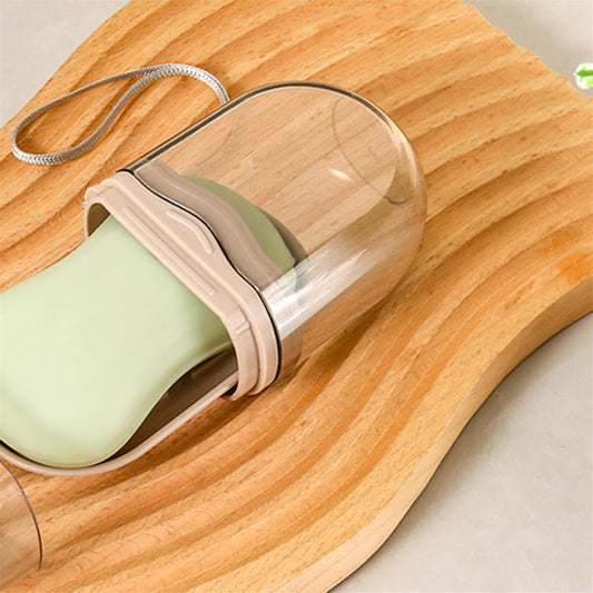 Travel Soap Case Set of 2 Leakproof with Soap Saver for Vacation Sports and Home V1258-DP02-BOL-239