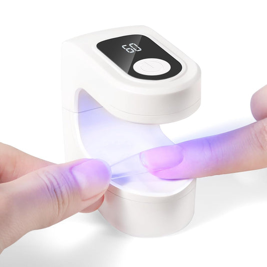 LED UV Nail Lamp with Timer and Display Multi-color Gel Nail Dryer for Gel Polish V1258-DP02-BOL-406