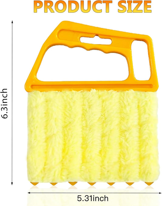 4 Pack Lamella Cleaner Dust-Free Yellow and Orange Blades Cleaning Tool V1258-DP02-BOL-548