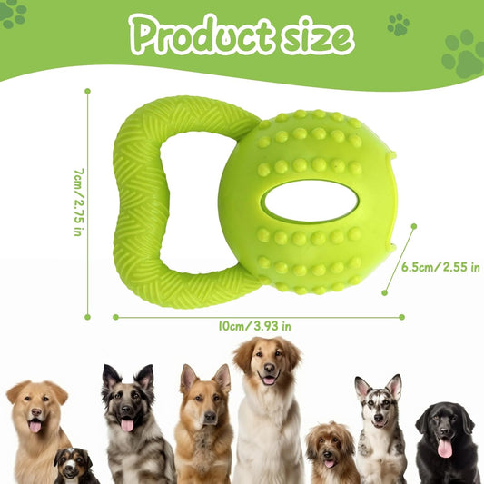 Interactive Chew Toy for Small Dogs Square Shaped Teeth Cleaning and Biting Plaything V1258-DP02-BOL-57