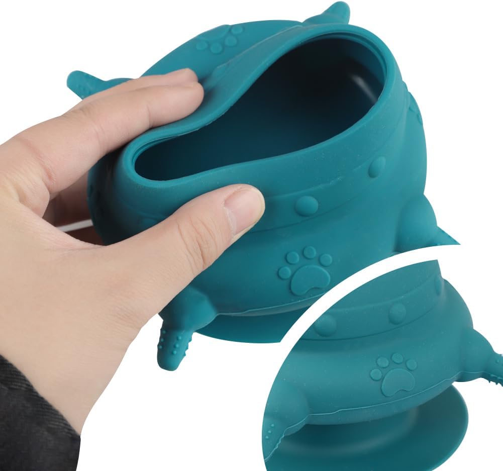 4 Teat Puppy Kitten Feeder Blue for Newborn Pets V1258-DP02-BOL-688