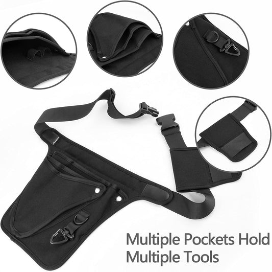 Garden Tool Belt Holster for Women & Men- Womens Adjustable Tool Belt Pouch for Electrician, Carpenter and V1258-DP02-C-1118