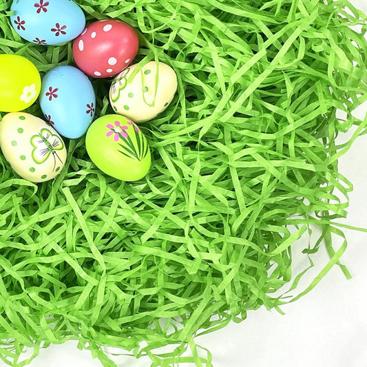 1/2 LB Easter Grass Basket Filler Recyclable Paper Shred for Easter Basket Filler Creative Eggs Decor Gift V1258-DP02-C-1356