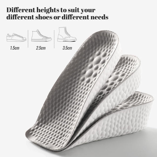 Height Increase Insoles for Men and Women, Foot Arch Contour Shoes Lifts for Men Orthopedic Heel Lift Cushion V1258-DP02-C-1456