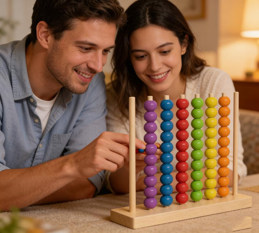 Color Matching Stacking Puzzle Game, 2026 New Fast-Paced Rainbow Ring Stacking Puzzle Game, Upgrade Wooden V1258-DP02-C-2493