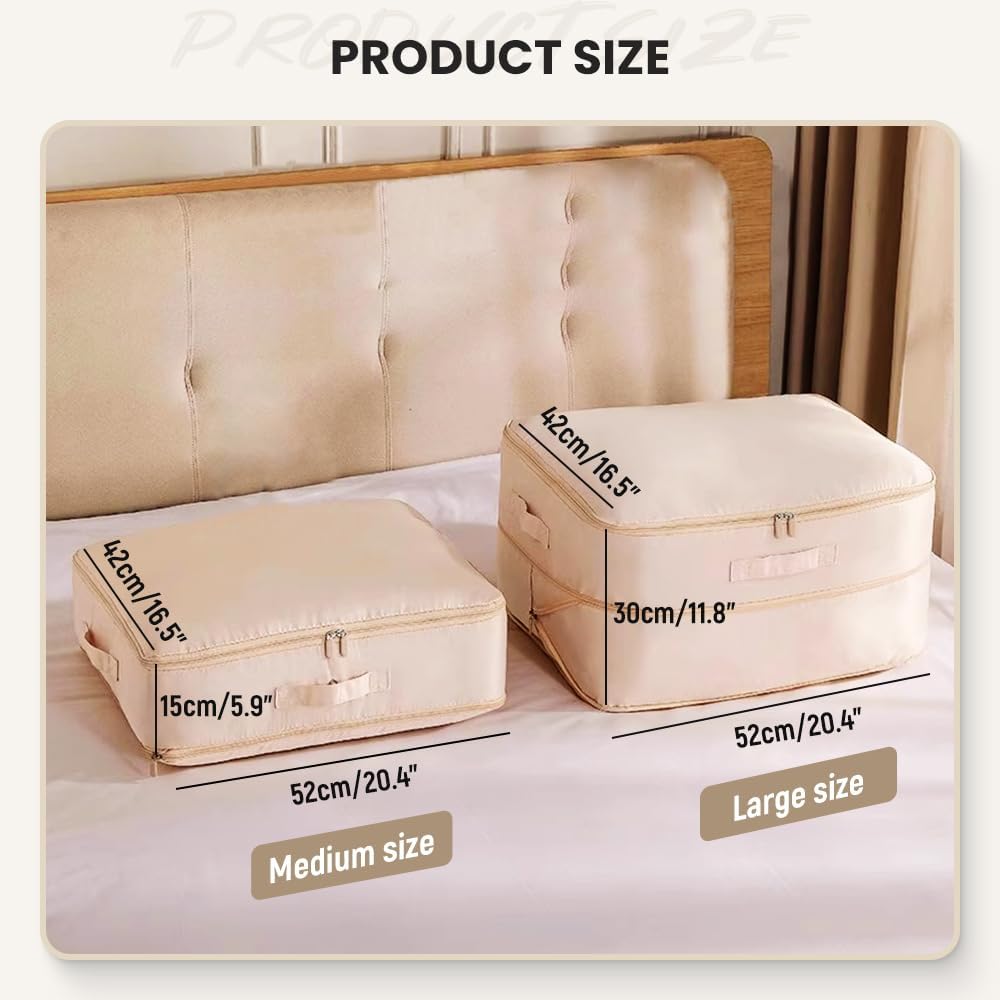 Ultra Space Saving Self Compression Organizer, Space Saving Self Compression Organizer for Comforters, 2024 V1258-DP02-C-2510