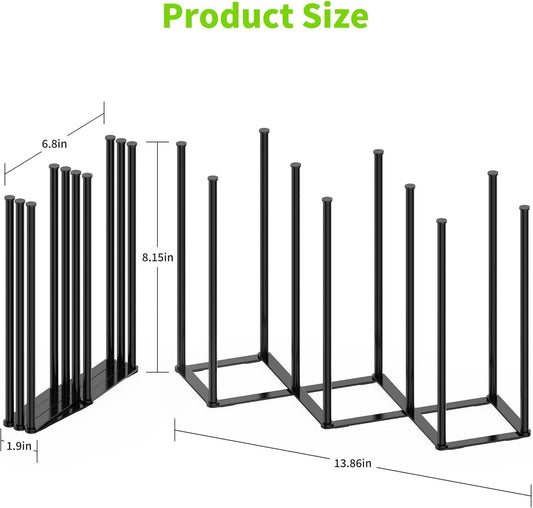 Collapsible Bottle Drying Rack, Foldable Baby Bottle Drying Rack, Portable Drainer Stand Holder for Water V1258-DP02-C-2762