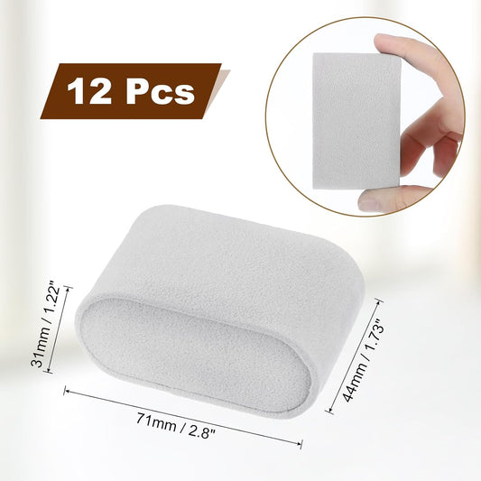 12 Pcs Watch Display Pillow, 2.8x1.7x1.2 Inch Flannelette Bracelet Pillows, Display Storage Cushion for Watch V1258-DP02-C-3254