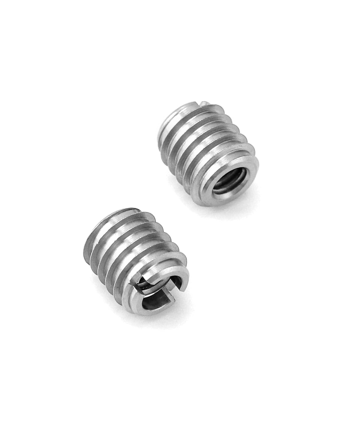 Stainless Steel Threaded Insert for Hard-Wood, 1/4-20 Internal Threads 20 Pack 5/8" Long Nut Inserts for V1258-DP02-C-3293