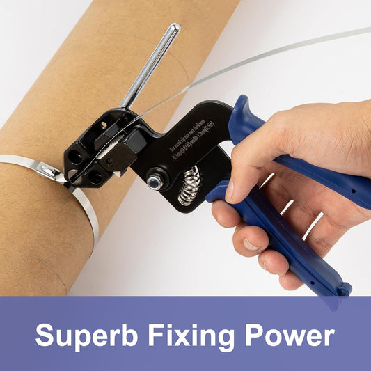 Metal Zip Ties Cutter for Stainless Steel Tie Wrap,Tensioning Installation Cutting Tool for Self-Locking V1258-DP02-C-564