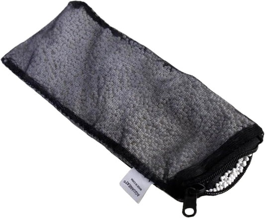10pcs Aquarium Filter Media Bags, Fish Tank Fine Mesh Bags, 3"x4"/3"x8"/5.5"x8" with Plastic Zipper for V1258-DP02-D-189