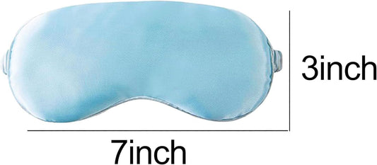 Blue Eye Mask for Sleeping,Soft and Comfortable Fabric, Eye Shade Cover for Travel Nap V1258-DP02-D-371