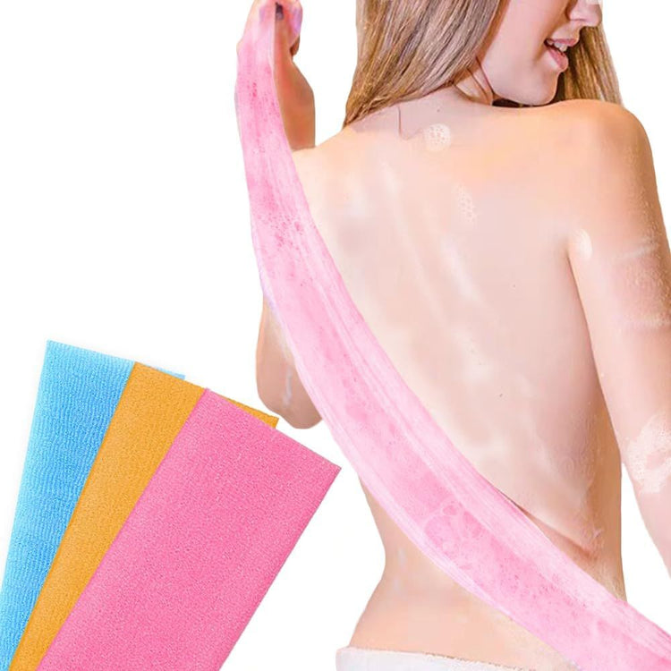 Exfoliating Washcloth Back Scrubber for Shower Japanese Beauty Bath Towel Korean Exfoliating Loofah Towel V1258-DP02-D-629