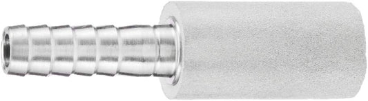 Stainless Steel Aeration Stone, 0.5 Micron Diffion Stone with 1/4" Hose Barb, Stainless Steel Aeration V1258-DP02-E-210