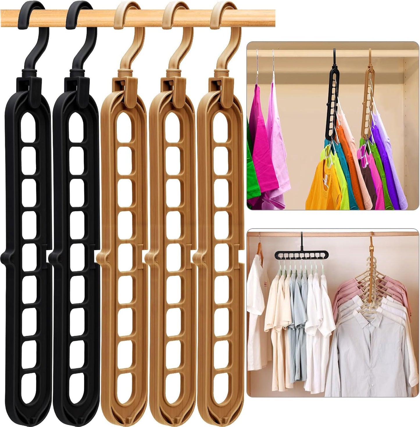 Closet Organizers and Storage,College Dorm Room Essentials, Multifunctional Organizer Magic Space Saving V1258-DP02-E-391