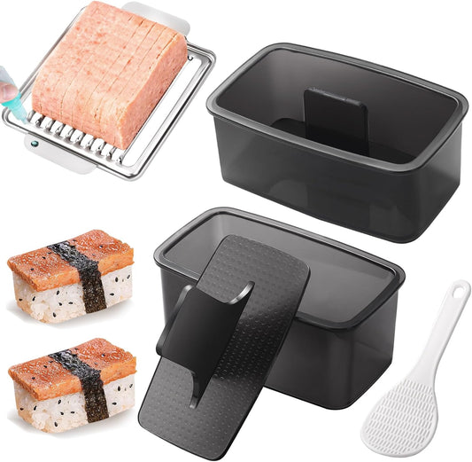 Mubi Press Mold Kit, Onigiri Mold Triangle, 4 Pack Japanese Rice Cooker Kit for Lunch Bento V1258-DP02-E-475