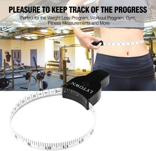 Automatic Telescopic Tape Measure(60in/150cm), Measuring Tape for Body,Self-Tightening Body Measuring V1258-DP02-E-485