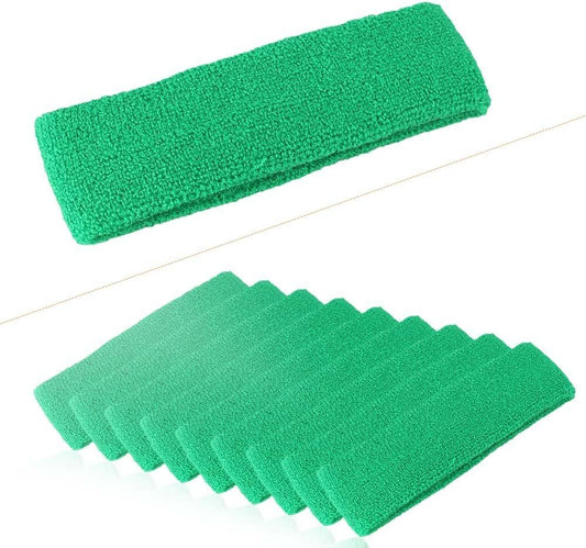 10 PCS Sports Basketball Headband/Sweatband Head Sweat Band/Brace Gift Party Outdoor Activities V1258-DP02-E-543