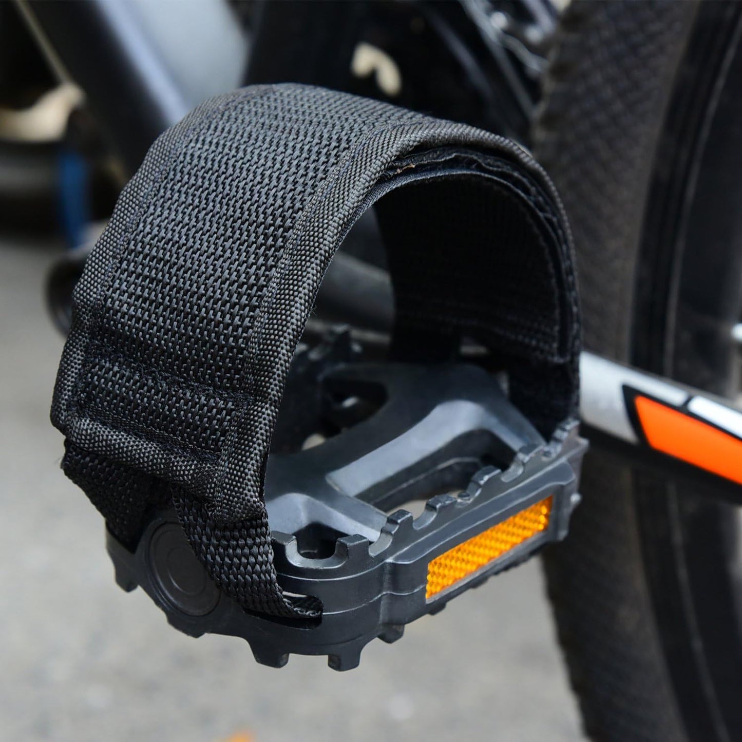 2 Pairs Kids Bicycle Feet Strap Pedal Straps for Fixed Gear Bike V1258-DP02-E-767