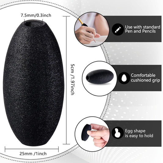 Writing Aid Trainer for Adults Foam Egg Grips Pen Cushioned Holders Writing Aid Trainer for Handwriting V1258-DP02-E-775