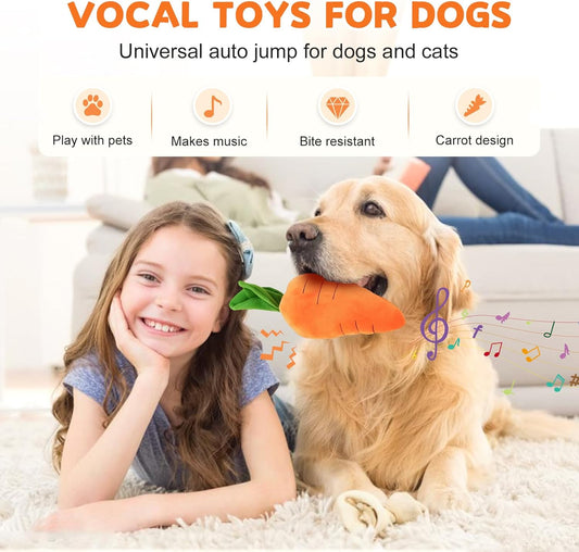 2026 New Dog Toys with Squeaker and Crinkle, Upgrade Indestructible Plush Dog Toy for Aggressive Chewers, V1258-DP02-F-30