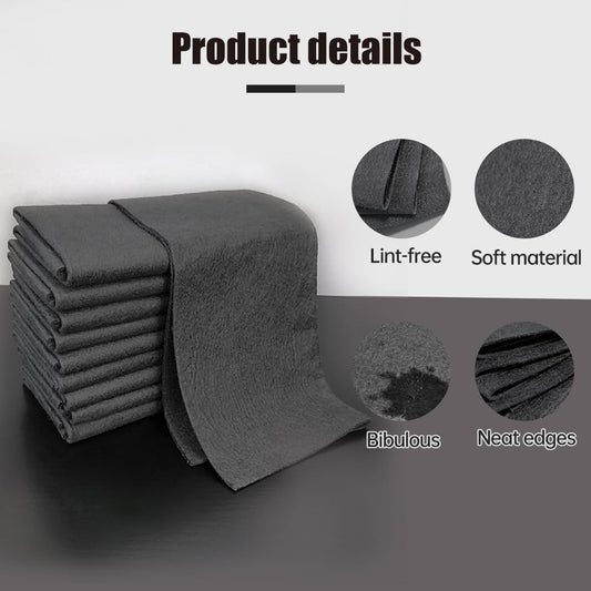 Thickened Magic Cleaning Cloth, Reusable Microfiber Cleaning Cloth, Streak Free for Glass, Cars, Windows, V1258-DP02-F-34