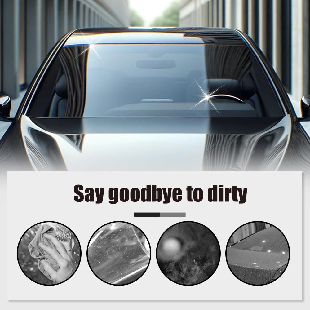 Thickened Magic Cleaning Cloth, Reusable Microfiber Cleaning Cloth, Streak Free for Glass, Cars, Windows, V1258-DP02-F-34