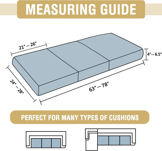 Stretch Mixed-Color Chenille Couch Chion Cover Soft Sofa Covers Individual Seat Couch Slipcover Sets V1258-DP02-F-660